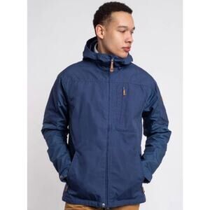 Fjallraven Sten Jacket  Men's L Blue Outdoor Adventure Hiking